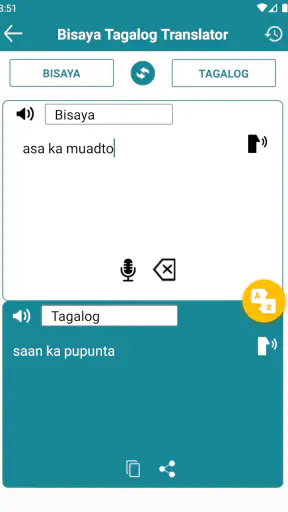 Tagalog to Bisaya Translator screenshot