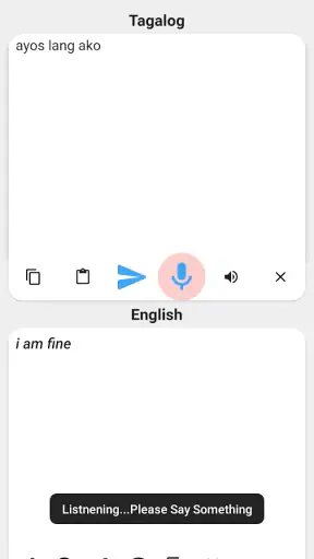 Tagalog To English Translator screenshot