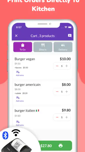 Take Orders POS screenshot