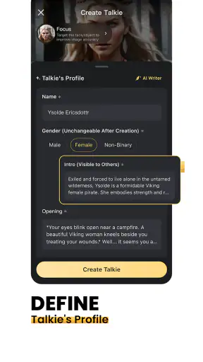 Talkie: Creative AI Community screenshot