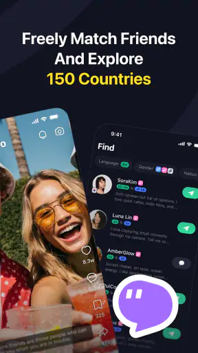 Talkin: Global Friends & Chat screenshot