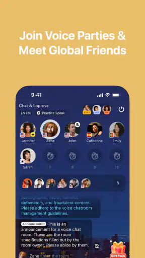 Talkin: Global Friends & Chat screenshot