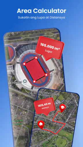 Tanawin ng Satelayt - Mga Mapa screenshot