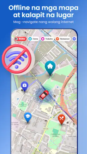 Tanawin ng Satelayt - Mga Mapa screenshot