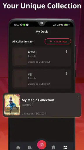 TCG Card Scanner TCG Collector screenshot