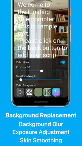 Teleprompter: Floating Notes screenshot