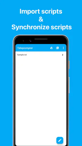 Teleprompter: Floating Notes screenshot