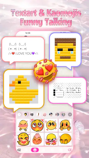 Tema ng Simple Pink Butterfly screenshot