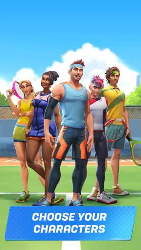 Tennis Clash: Laro ng PvP screenshot