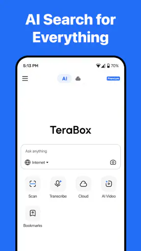 TeraBox: 1TB Cloud & AI Space screenshot