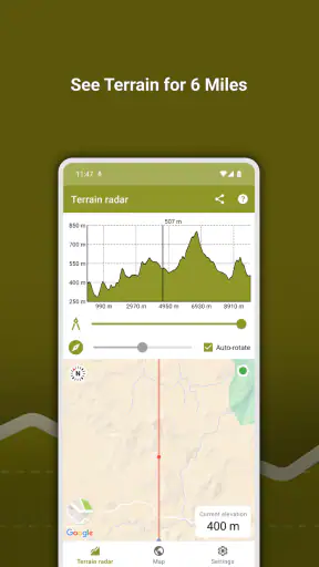 Terrain Radar screenshot