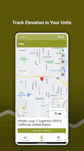 Terrain Radar screenshot