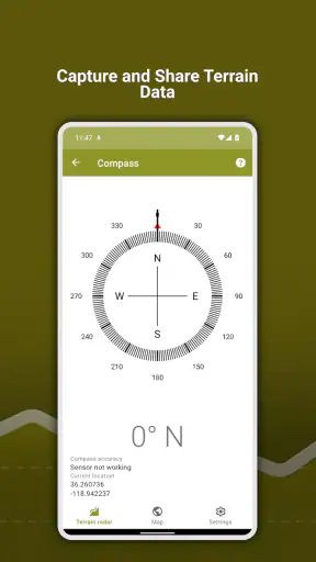 Terrain Radar screenshot