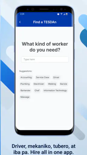 TESDA Skills Passport screenshot