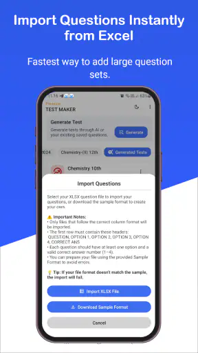 Test Maker- quiz maker creator screenshot