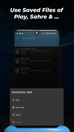 Text To Speech TTS Reader AI screenshot