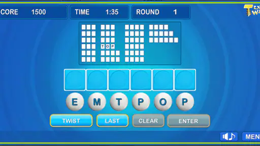 Text twist classic words screenshot