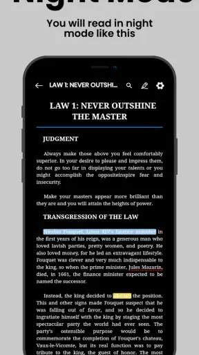 The 48 Laws of Power Offline screenshot