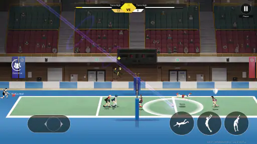The Spike Cross - Volleyball screenshot