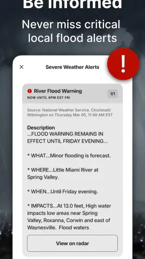 The Weather Channel - Radar screenshot