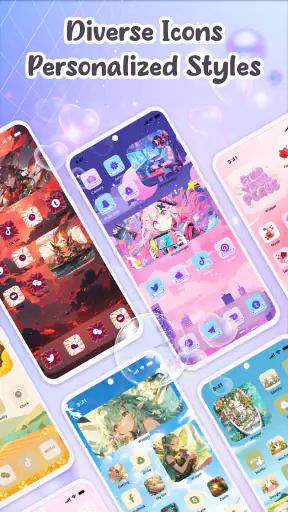 Theme: 4K Icon Pack & Widgets screenshot