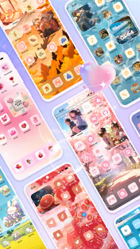 Theme: 4K Icon Pack & Widgets screenshot
