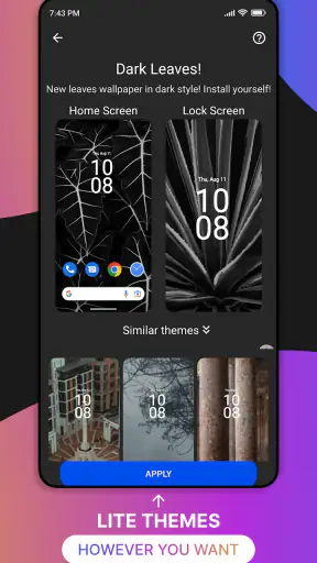 Themes screenshot