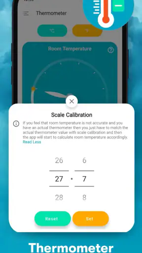 Thermometer Room Temperature screenshot