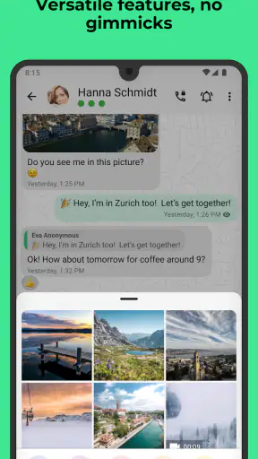 Threema. The Secure Messenger screenshot
