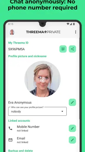 Threema. The Secure Messenger screenshot