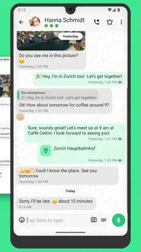 Threema. The Secure Messenger screenshot