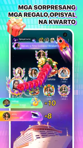 Timo Club– video at voice chat screenshot