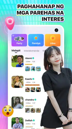 Timo Club– video at voice chat screenshot