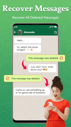 Tingnan ang mga Nabura Mensahe screenshot