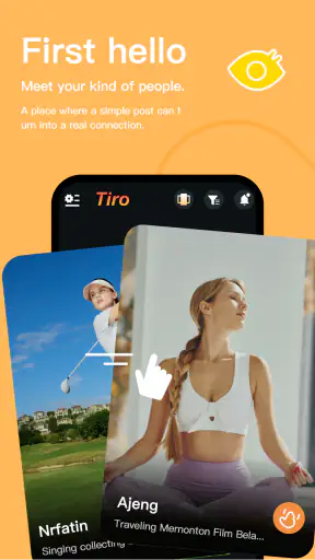 Tiro- video, make friends screenshot