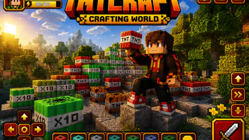 TNTCRAFT : Crafting World screenshot