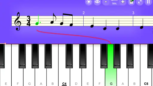 To Piano screenshot