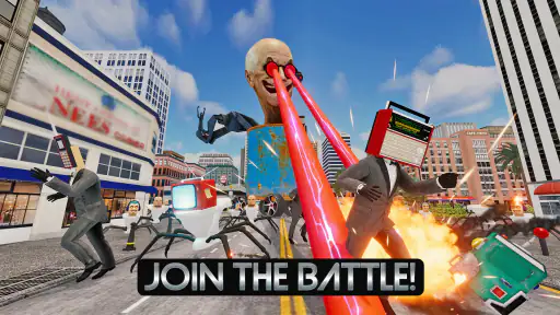 Toilets vs Camera - Game Wars screenshot