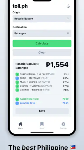 Toll PH screenshot