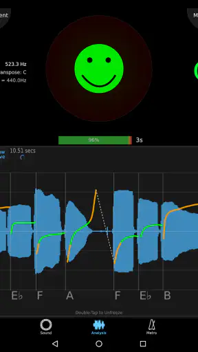 TonalEnergy Tuner & Metronome screenshot
