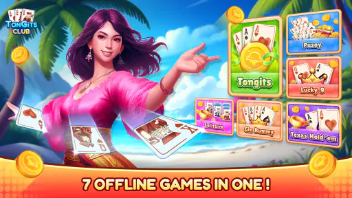 Tongits Club Offline screenshot