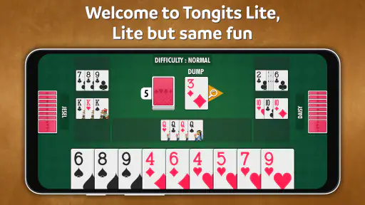 Tongits Lite - Offline screenshot