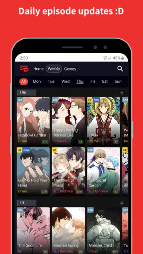 Toomics - Read Premium Comics screenshot