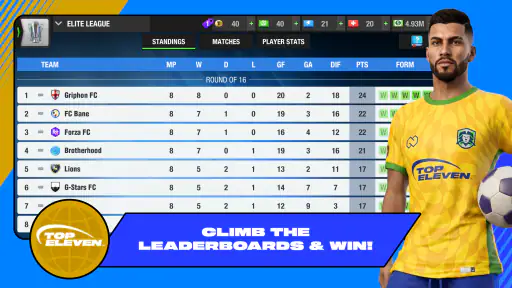 Top Eleven Be Football Manager screenshot