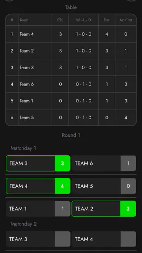 Tournament Bracket Maker App screenshot