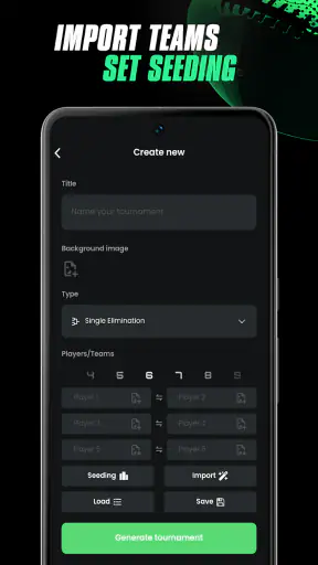 Tourney - Tournament Maker App screenshot