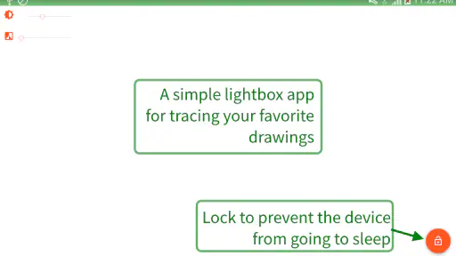Tracer! Lightbox tracing app screenshot