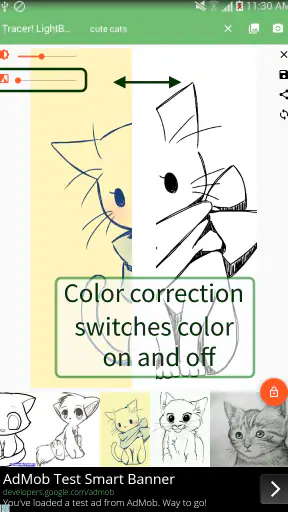 Tracer! Lightbox tracing app screenshot