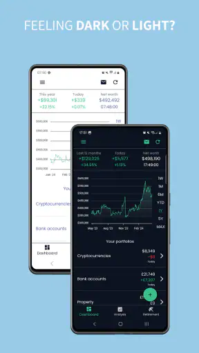 TrackMyStack Net Worth Tracker screenshot