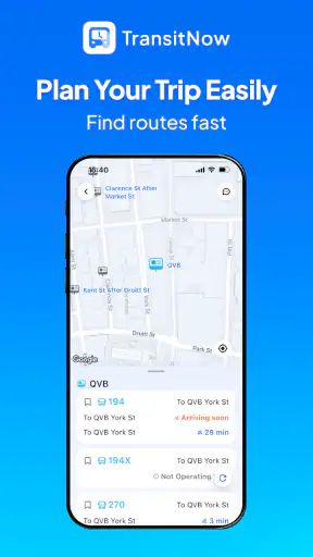 TransitNow - Live Bus Tracker screenshot